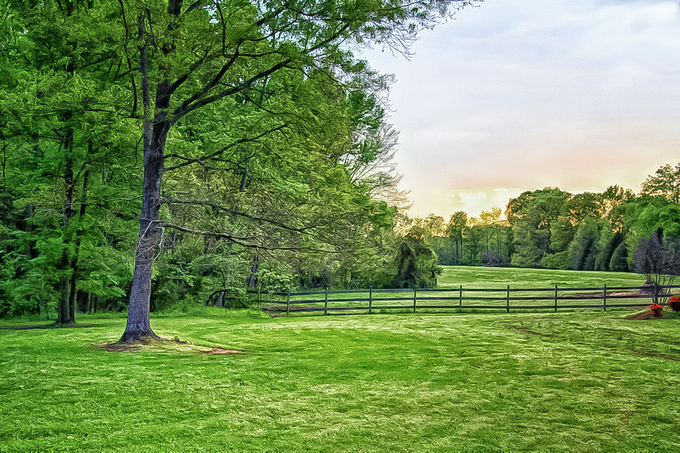 Residential acreage farm photography by Jesse Samples Allen Tate Realtors