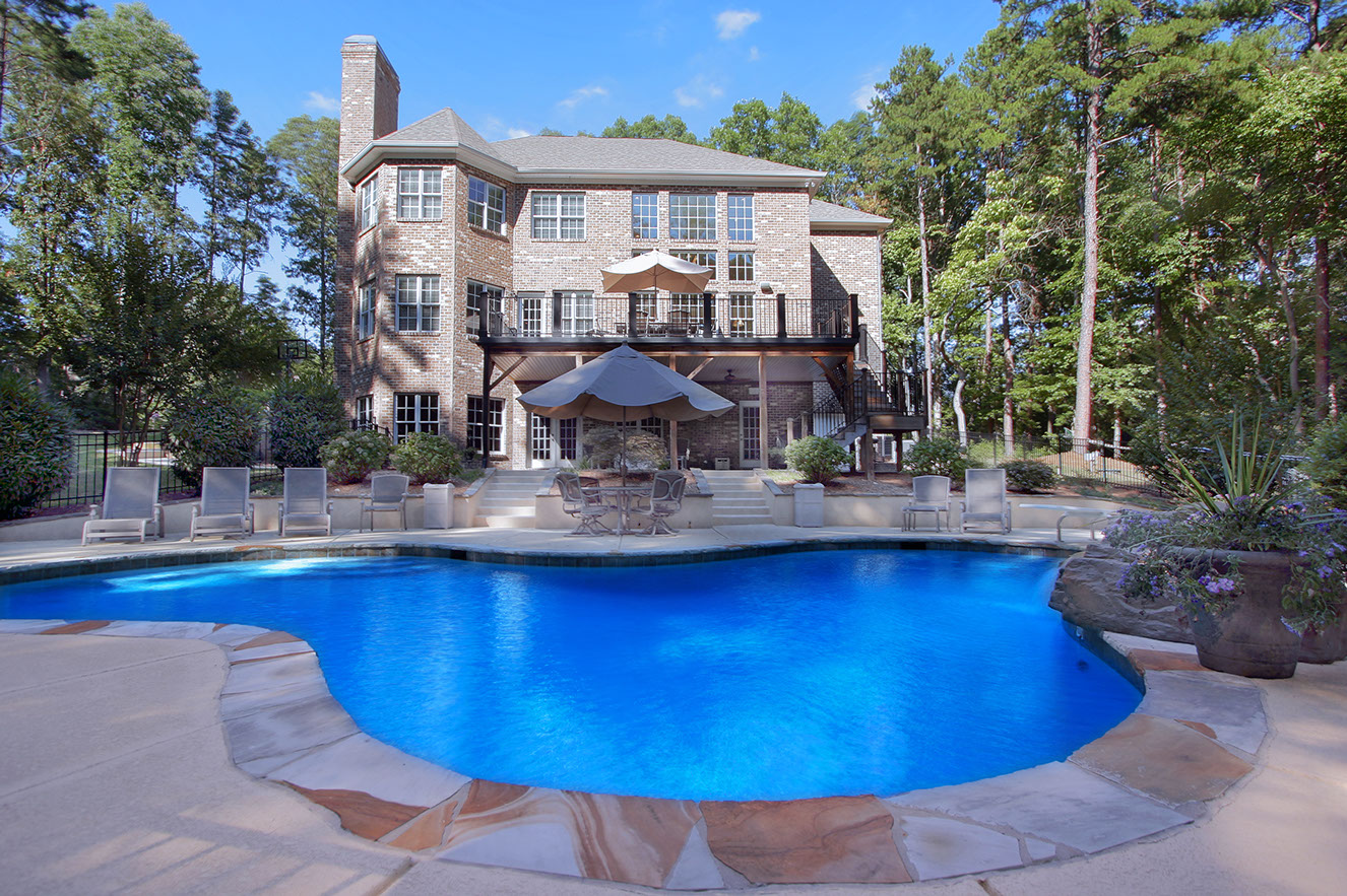 NASCAR driver's home by Jesse Samples Allen Tate