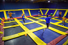 Sky High Sports Charlotte NC Trampoline, Dodge Ball, Air Aerobics